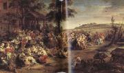 Peter Paul Rubens Flemisb Kermis or Kermesse Flamande (mk01) oil painting picture wholesale